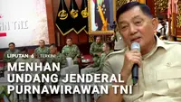 Menhan Kumpulkan Jenderal Purnawirawan TNI, Ada Agenda Apa?