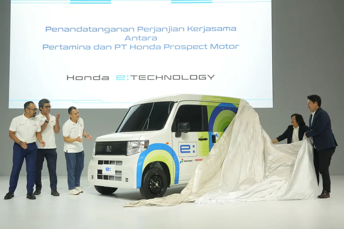 PT Honda Prospect Motor (HPM) mengumumkan kerja sama dengan Pertamina Patra Niaga dan Pertamina New Renewable Energy