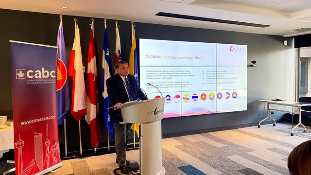 Roadshow  kepemimpinan Indonesia pada ASEAN-BAC tahun 2023, pada 18 - 20 Juli 2023.