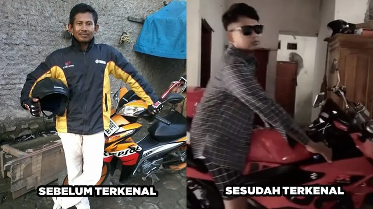 6 Potret Sebelum Vs Sesudah Terkenal Mursid, Konten Kreator Viral Asal Cirebon