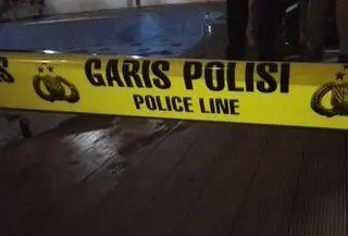Ilustrasi garis polisi. (Liputan6.com/Raden Trimutia Hatta)