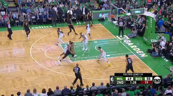 Berita video game recap NBA 2017-2018 antara Boston Celtics melawan Milwaukee Bucks dengan skor 120-106.
