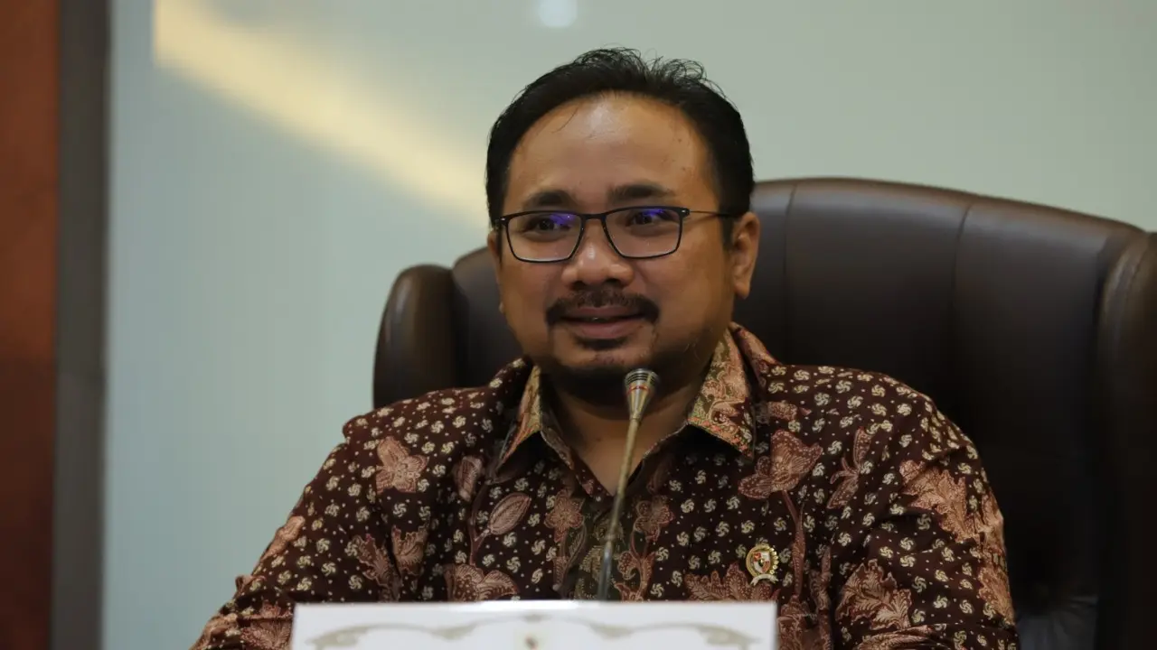 Menteri Agama Yaqut Cholil Qoumas