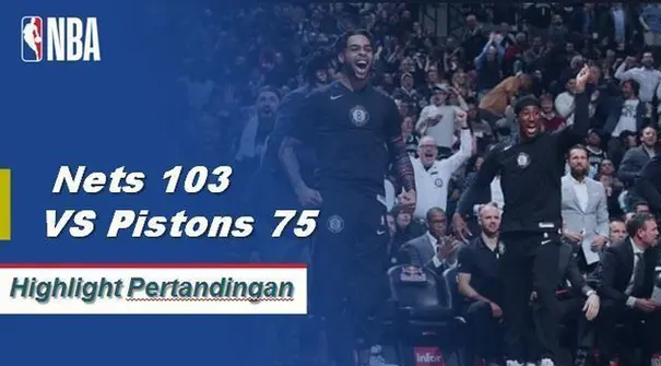 Spencer Dinwiddie mencetak 19 poin saat Nets menang atas Pistons