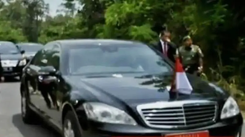 Mobil Jokowi Mogok