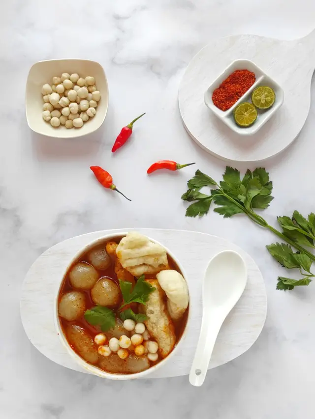 baso aci kuah pedas