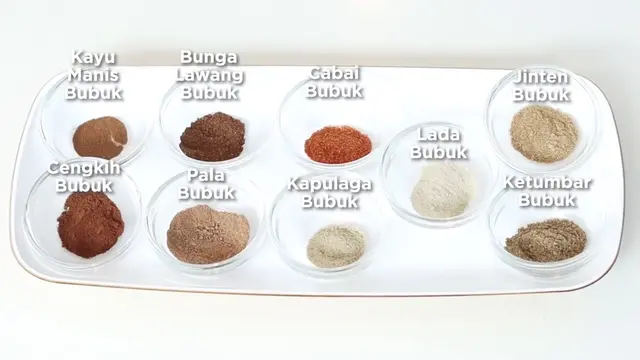 Bahan Bumbu Rendang