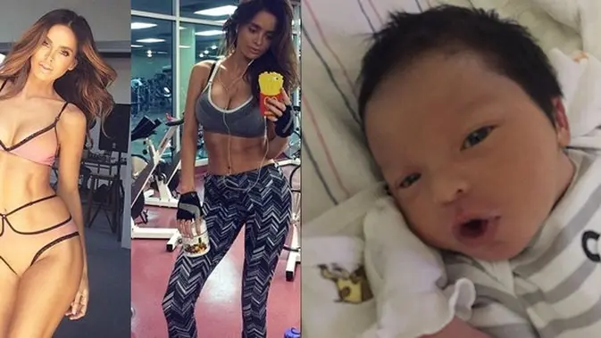 Kabar Terbaru Model Dengan Perut Rata Meski Hamil 8 Bulan Melahirkan Dan Bayinya Sehat Parenting Fimela Com