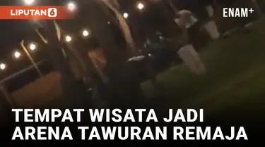 Dua Kelompok Pelajar 'Sulap' Lokasi Wisata Pantai Serang Pinrang Jadi Tempat Tawuran