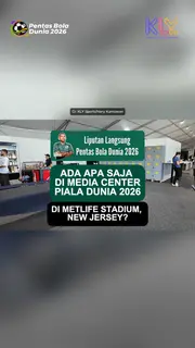 Ada apa saja di Media Center Piala Dunia 2026 Metlife Stadium, New Jersey, AS?