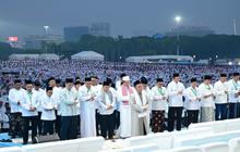 Zikir Kebangsaan Monas: Menag Ajak Bersyukur, Sampaikan Salam dari Presiden