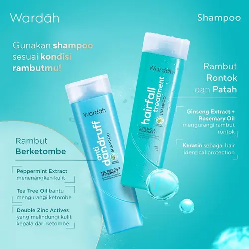 Wardah shampoo sales
