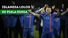 Islandia merayakan kelolosan mereka ke Piala Dunia 2018 dengan cara yang unik bersama para fans.
