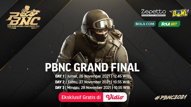 Link Live Streaming Grand Final PBNC 2021 di Vidio Pekan Ini, 26 Hingga 28 November 2021