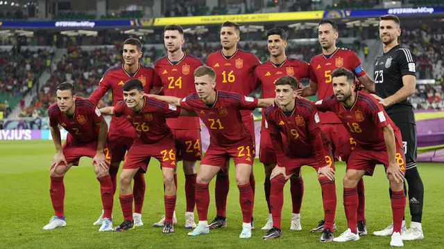 Grup E Piala Dunia 2022: Spanyol  vs Kosta Rika