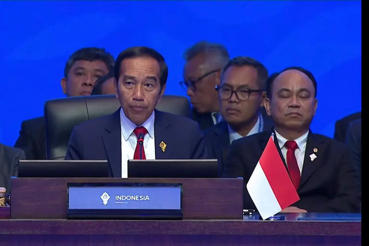 Presiden Jokowi memimpin Konferensi Tingkat Tinggi (KTT) Negara-Negara Pulau dan Kepulauan atau Archipelagic and Island States (AIS) Forum digelar pagi ini, Rabu (11/10/2023), di Bali Nusa Dua Conference Center, Kabupaten Badung, Bali. (Istimewa)