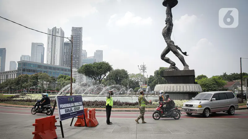 Ganjil-Genap Berlaku di Tiga Ruas Jalan Jakarta