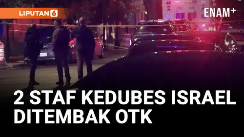 VIDEO: 2 Staf Kedutaan Israel Tewas dalam Penembakan di Dekat Museum Yahudi di Washinton DC