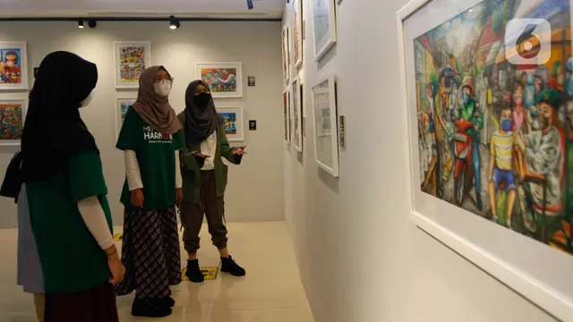 Membangun Harmoni Dalam Bingkai Lukisan Pelajar