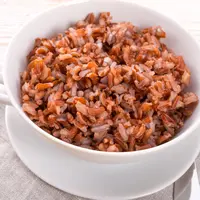 Ilustrasi nasi merah (iStockphoto)