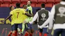 Langkah Timnas Uruguay harus terhenti usai disingkirkan Kolombia pada laga perempat final Copa America 2021. (Foto:AP/Bruna Prado)