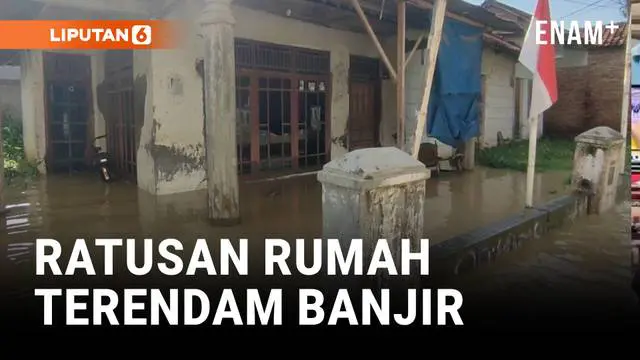 Cirebon Diterjang Banjir, Ratusan Rumah Terendam