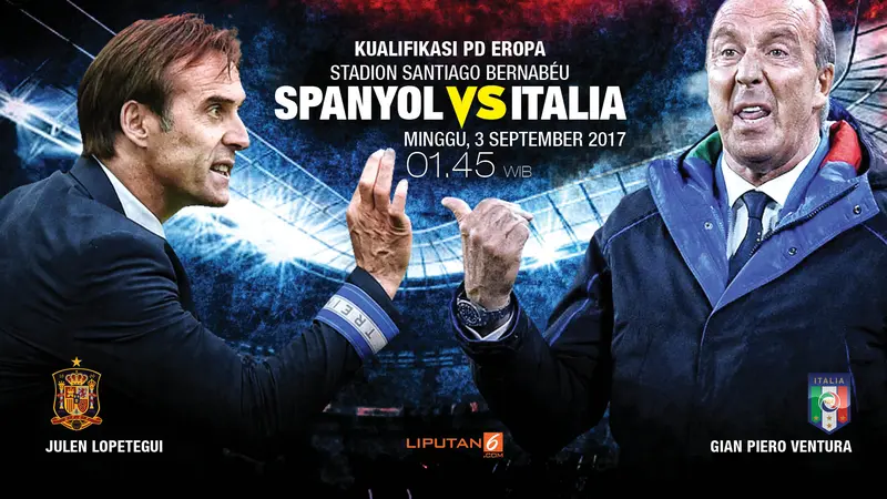 Prediksi Spanyol vs Italia