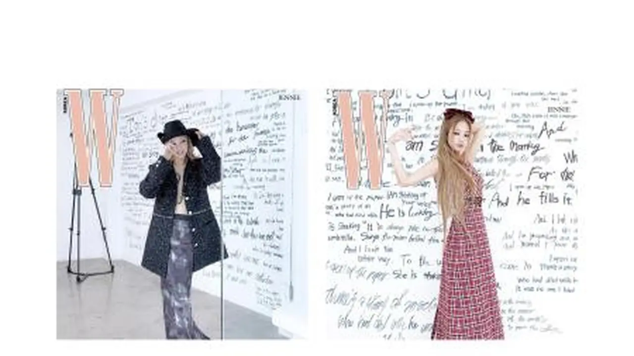 Jennie BLACKPINK Kenakan Tweed Coat dan Dress Chanel Seharga Ratusan Juta untuk Cover Majalah