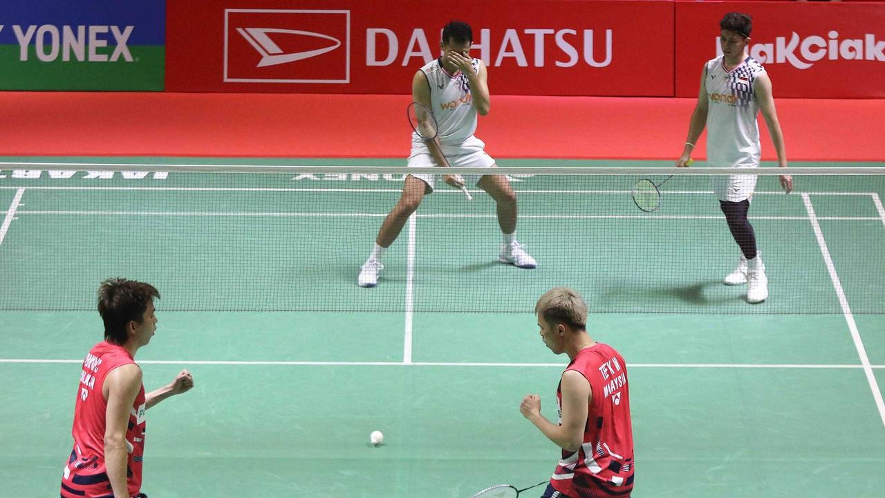 Ganda putra Indonesia, Fajar Alfian/ Muhammad Rian Ardiant kalah