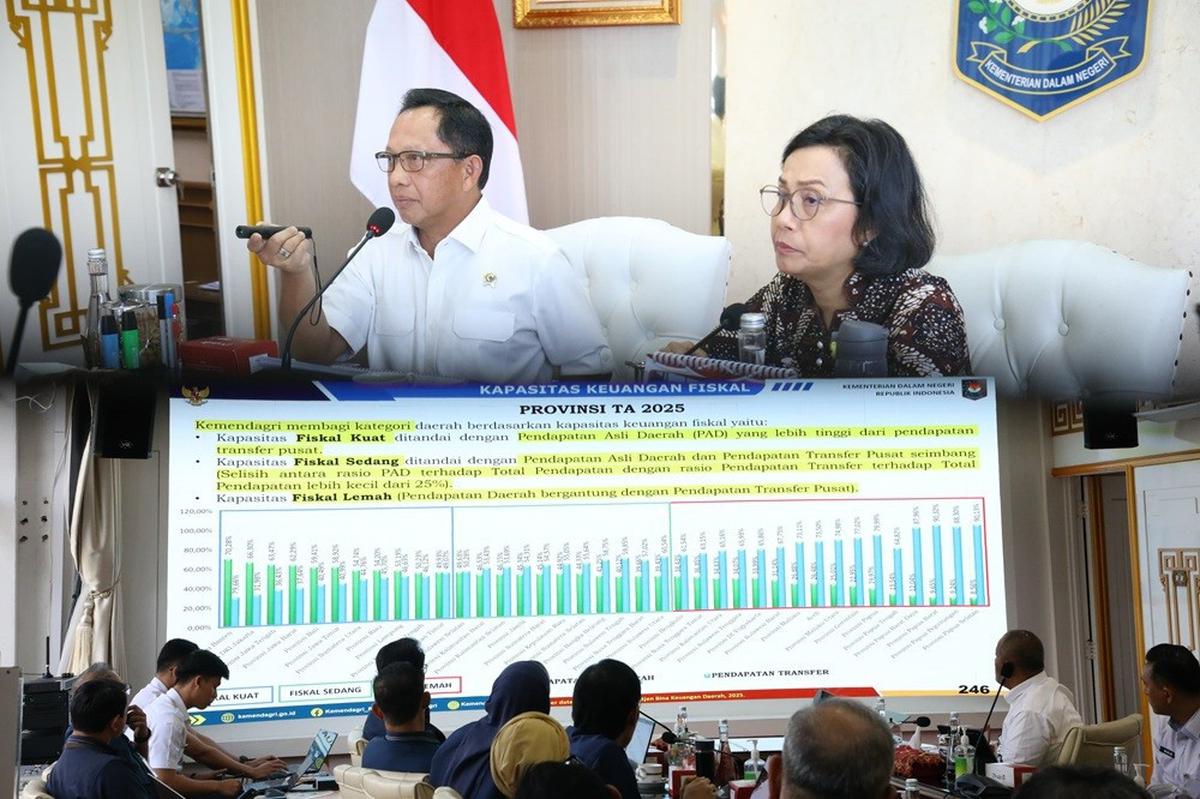 Mendagri dan Menkeu Bahas Optimalisasi Implementasi Program Strategis Nasional