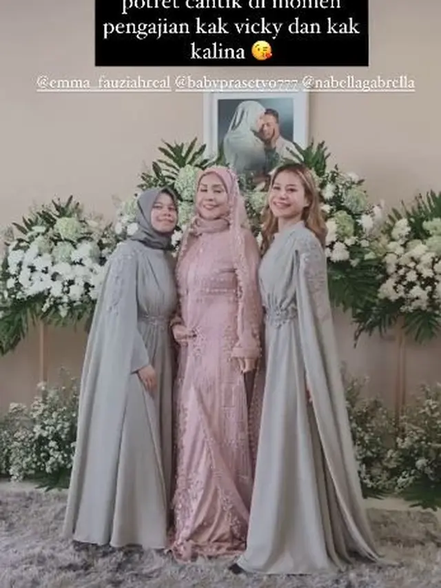 Segera Menikah, Ini 6 Momen Pengajian Vicky Prasetyo dan Kalina Ocktaranny