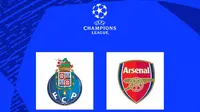 Liga Champions - Porto Vs Arsenal (Bola.com/Adreanus Titus)