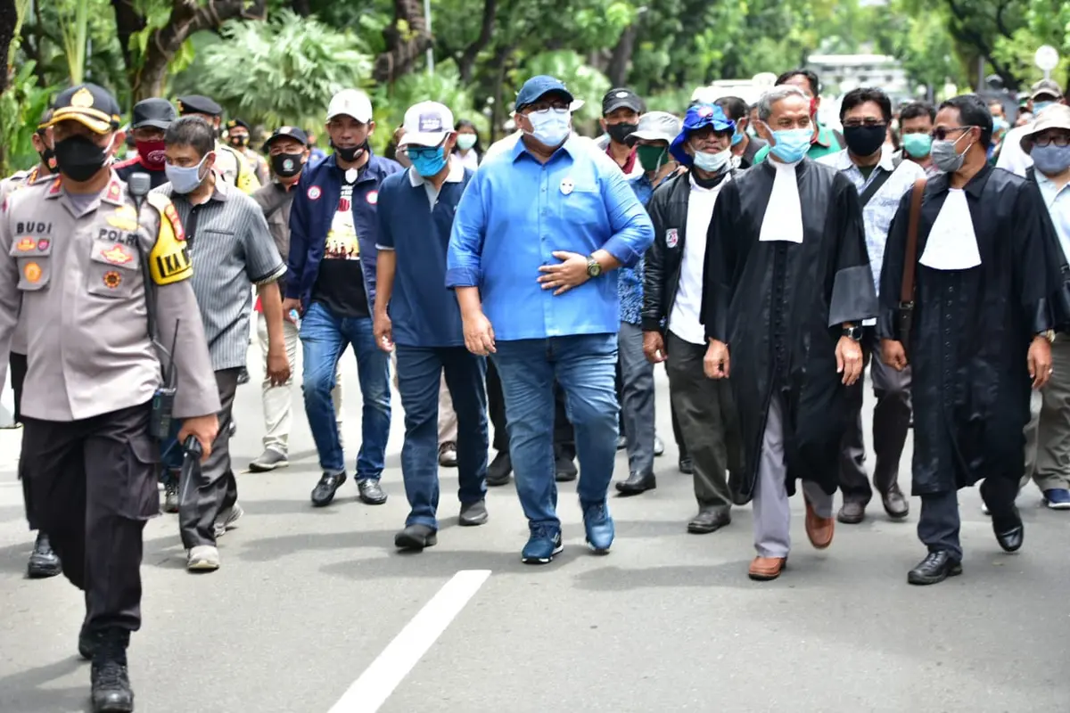 KSPSI dan KSPI melakukan mediasi dengan Mahkamah Konstitusi (MK) mengenai gugatan UU Cipta Kerja