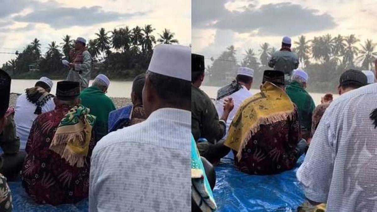 Viral Warga Pamenang Merangin Jambi Shalat Minta Hujan Langsung