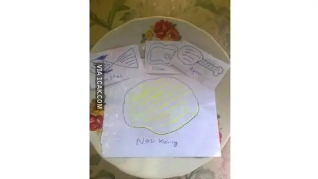 6 Potret Menu Akhir Bulan Anak Kos Mengkhayal Pakai Kertas Ini Bikin Elus Dada