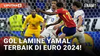 Gol Lamine Yamal ke Gawang Prancis Dinobatkan yang Terbaik di Euro 2024