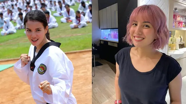 Beda Penampilan 5 Artis Perempuan Pakai Baju Bela Diri Vs Kehidupan Nyata