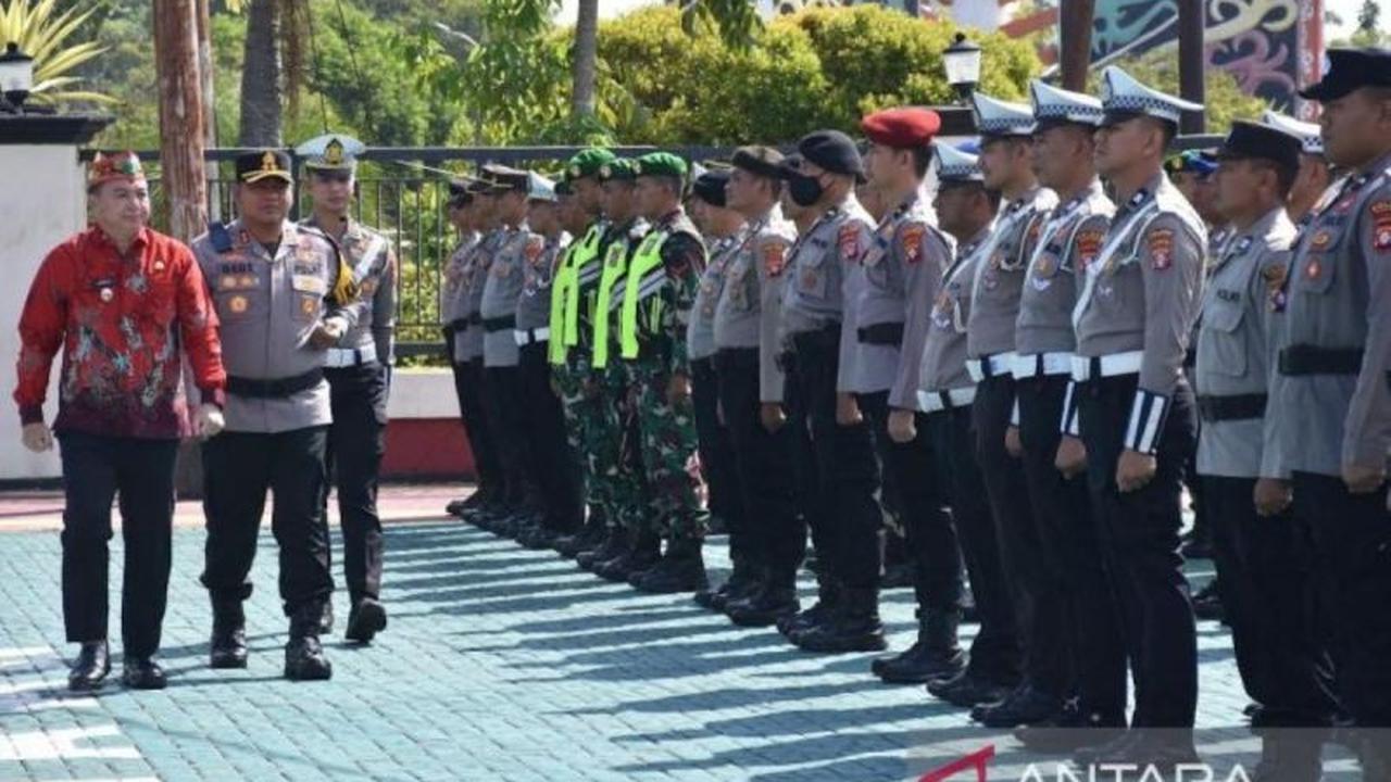 Polres Kapuas Siagakan 103 Personel Gabungan untuk Pengamanan Idul Fitri Kapuas 2026