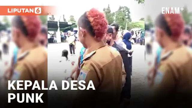 Idola Warga Lombok, Kades Bergaya Punk