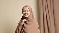 Inspirasi gamis syar’i warna earth tone (created by Meta AI)