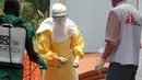 Negara di Afrika Barat tengah berusaha mengatasi penyebaran virus Ebola setelah ditemukan sejumlah kasus di beberapa wilayah (AFP PHOTO / SEYLLOU)