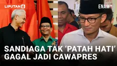 Urung Jadi Cawapres Ganjar, PPP Klaim Sandiaga Tak Kecewa