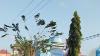 Gempa NTT Sebabkan Menara Masjid di Manggarai Ambruk