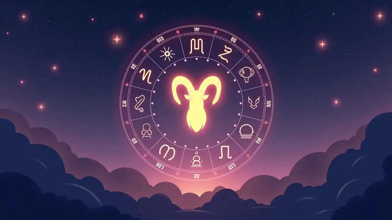 logo zodiak aries