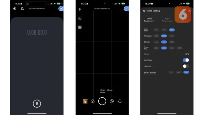 <p>Tampilan aplikasi Boya mini di iPhone. (Liputan6.com/ Yuslianson)</p>