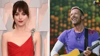 Chris Martin dan Dakota Johnson memutuskan melangkah ke hubungan yang lebih serius. (AP Files)