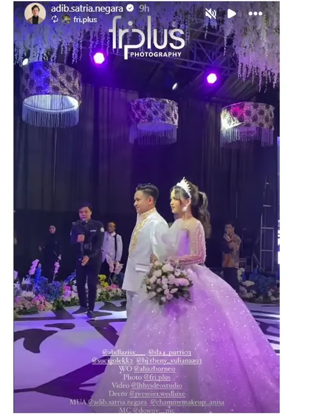 8 Potret Putri Isnari di Resepsi Ngunduh Mantu, Tampil Memukau Bak Princess