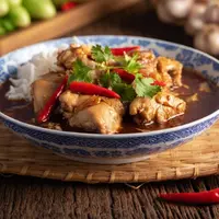 Ilustrasi masakan ayam./Copyright depositphotos.com/ai-image-generator.html