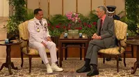 Mendagri Tito Karnavian bersama PM Singapura Lee Hsien Loong.