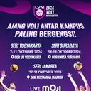 MOJI Hadirkan Liga Voli Mahasiswa 2026, Panggung Baru Talenta Voli Kampus